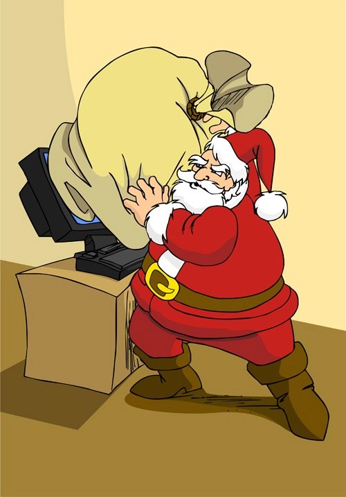 سری تجارت الکترونیک کریسمس: تلاش بابانوئل برای ارسال g
