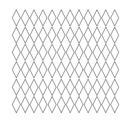 الگوی شبکه الماس - بدون رنگ 1