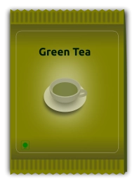 کیسه چای سبز