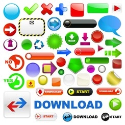 انواع دکمه web20