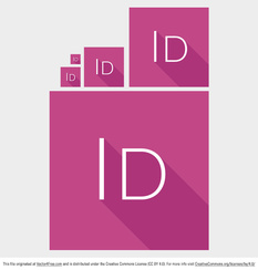 وکتور رایگان Indesign s