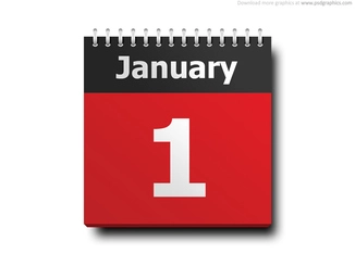 1 ژانویه، تقویم