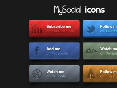 MySocial s PSD
