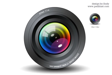 لنز دوربین PSD