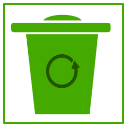 سطل زباله سبز اکو
