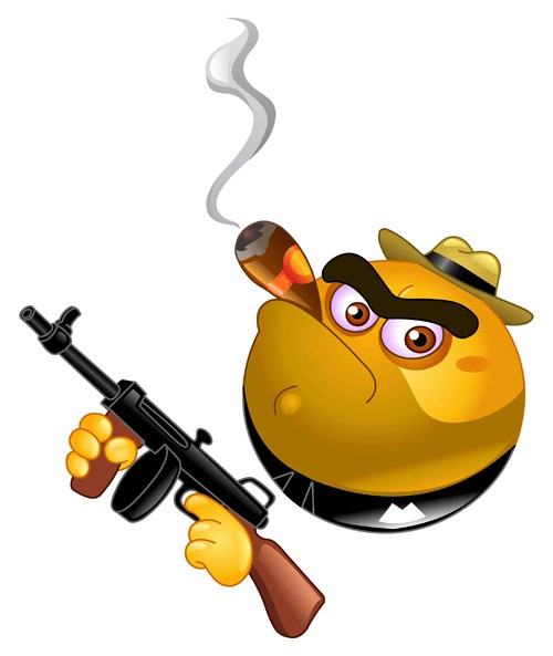وکتور احساساتی گانگستر سهام