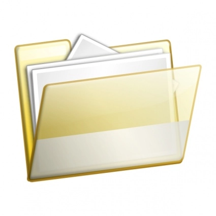 کلیپ آرت Simple Folder Documents