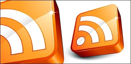 Rss Subscribe مواد وکتور نفیس سه بعدی