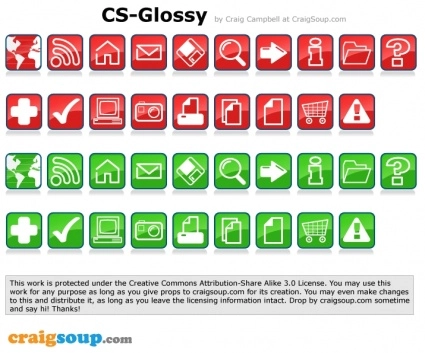 قرمز و سبز craigSoup Glossy s