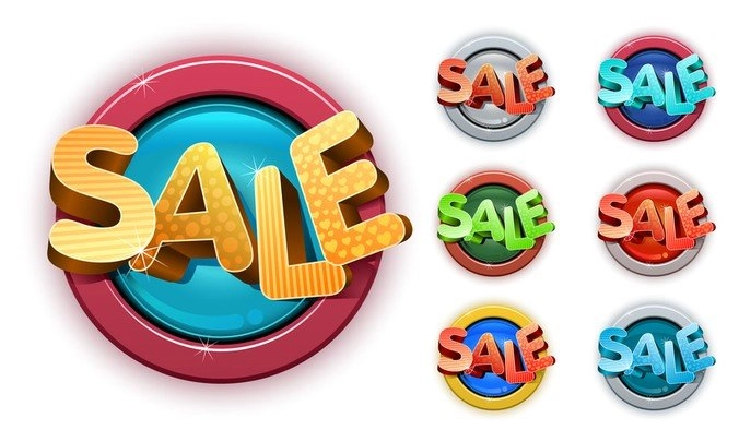 فروش وکتور آیکون سه بعدی