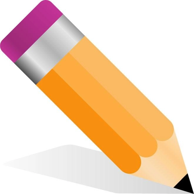 نماد وکتور مداد گرافیت.eps