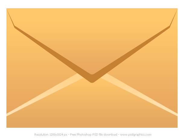 نامه PSD - نماد ایمیل