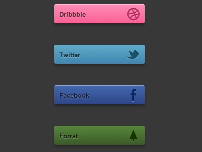 آیکون های HTML CSS3
