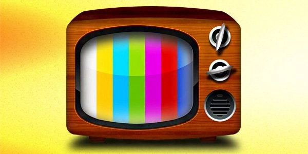 نماد تلویزیون قدیمی (PSD)