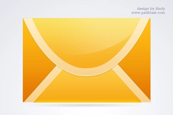 مجموعه آیکون ایمیل 3 رنگ مختلف