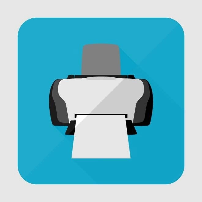 چاپگر ICON VECTOR IMAGE.eps