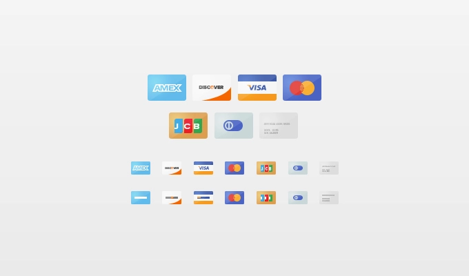 نمادهای کارت اعتباری