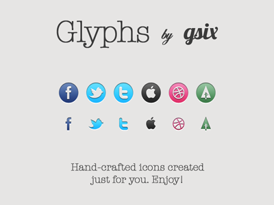 Glyphs توسط GSIX