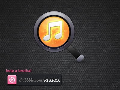 نماد جستجوی iTunes