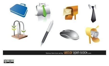 مجموعه آیکون آیتم های مختلف