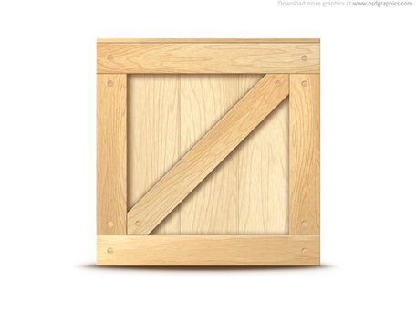 نماد جعبه چوبی