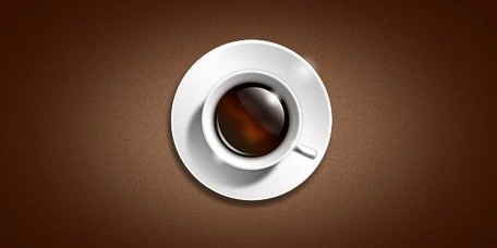 نماد فنجان قهوه (PSD)