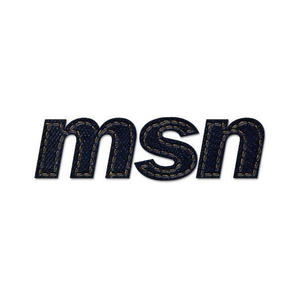 100424-رزولیشن بالا-آبی-تیره-جین-جین-نماد-نشانه-رسانه-اجتماعی-نشانه-msn-logo