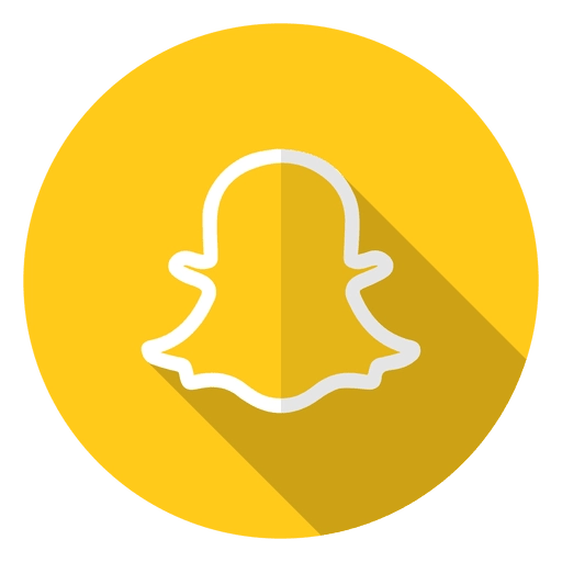 Snapchat Logo Shadow PNG