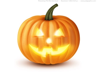 جک او لنترن، نماد کدو تنبل هالووین (PSD)