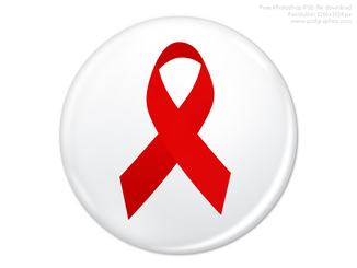 نشان روز جهانی ایدز PSD