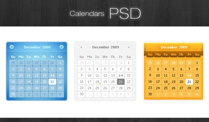 تقویم PSD