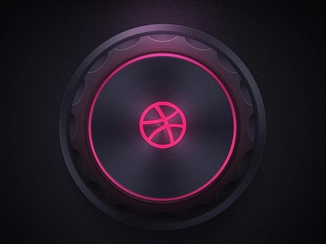 Freebie PSD: Dark UI Music kit