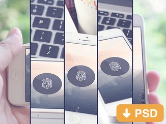 Mockup رایگان آیفون 5