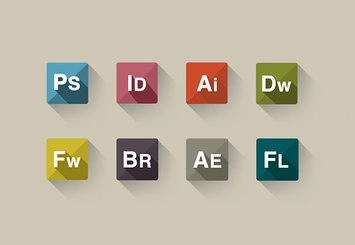 مجموعه آیکون های Adobe PSD