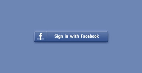 دکمه PSD به فیس بوک وارد شوید