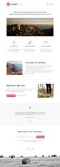 MyJourney: الگوی PSD/HTML