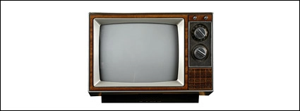 Retro TV Psd Material-1