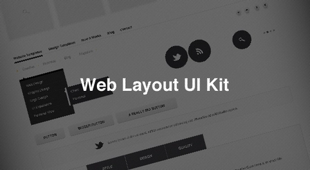 کیت PSD Ui Layout Web