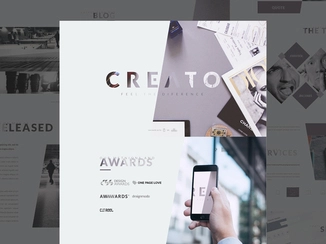 Creato - تم WP (PSD رایگان)