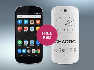 Yotaphone 2 سفید PSD