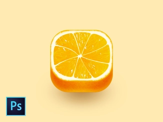 Freebie PSD - نماد نارنجی