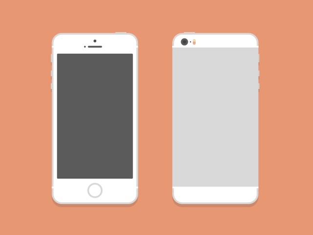 آیفون 5 اس (PSD)