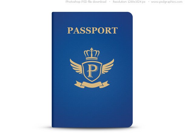 پاسپورت آبی جهانی، قالب PSD