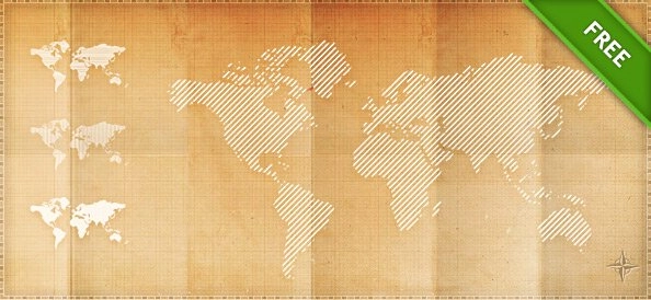 PSD Pixel World Maps