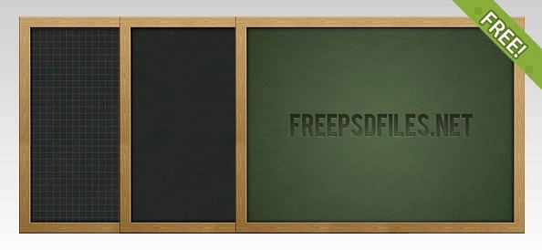 3 مدل تخته سیاه PSD رایگان