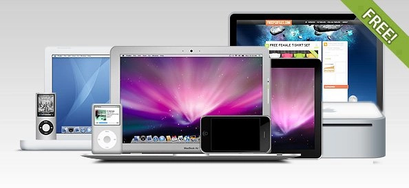 مجموعه نهایی Apple PSD