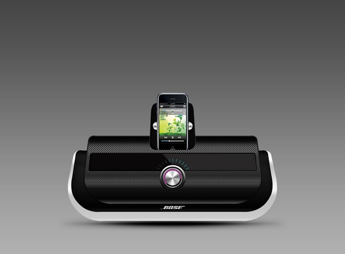 پایه بلندگوی iPod PSD