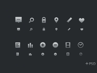 Glyphs psd