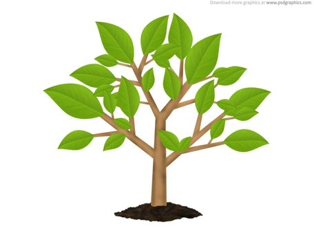 نماد محیطی درخت سبز (PSD)
