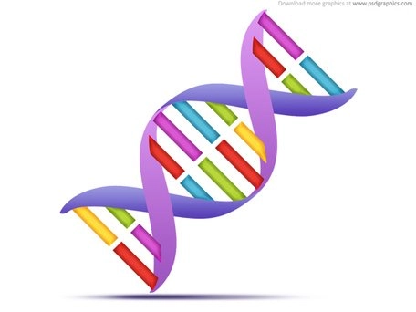 رشته های DNA، نماد پزشکی (PSD)